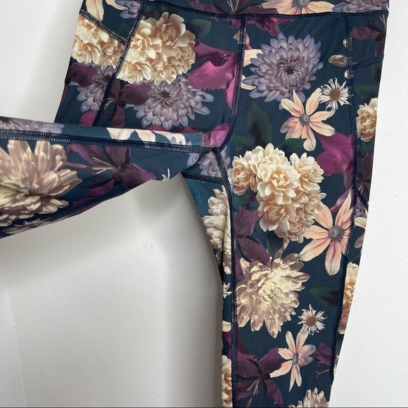 Sweaty Betty Zero Gravity Floral Print Compressive Legging High Waist Medium - Picture 8 of 16